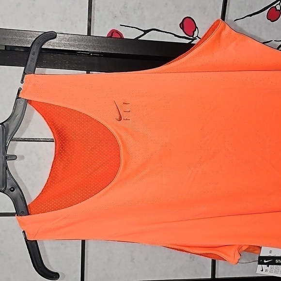 Nike‎ Reversible Orange Mesh Tank Jersey Top NWT XXL - Picture 6 of 11